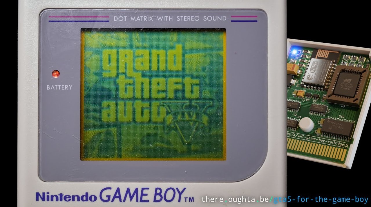 Grand Theft Auto 5 Is Now Playable On A Game Boy