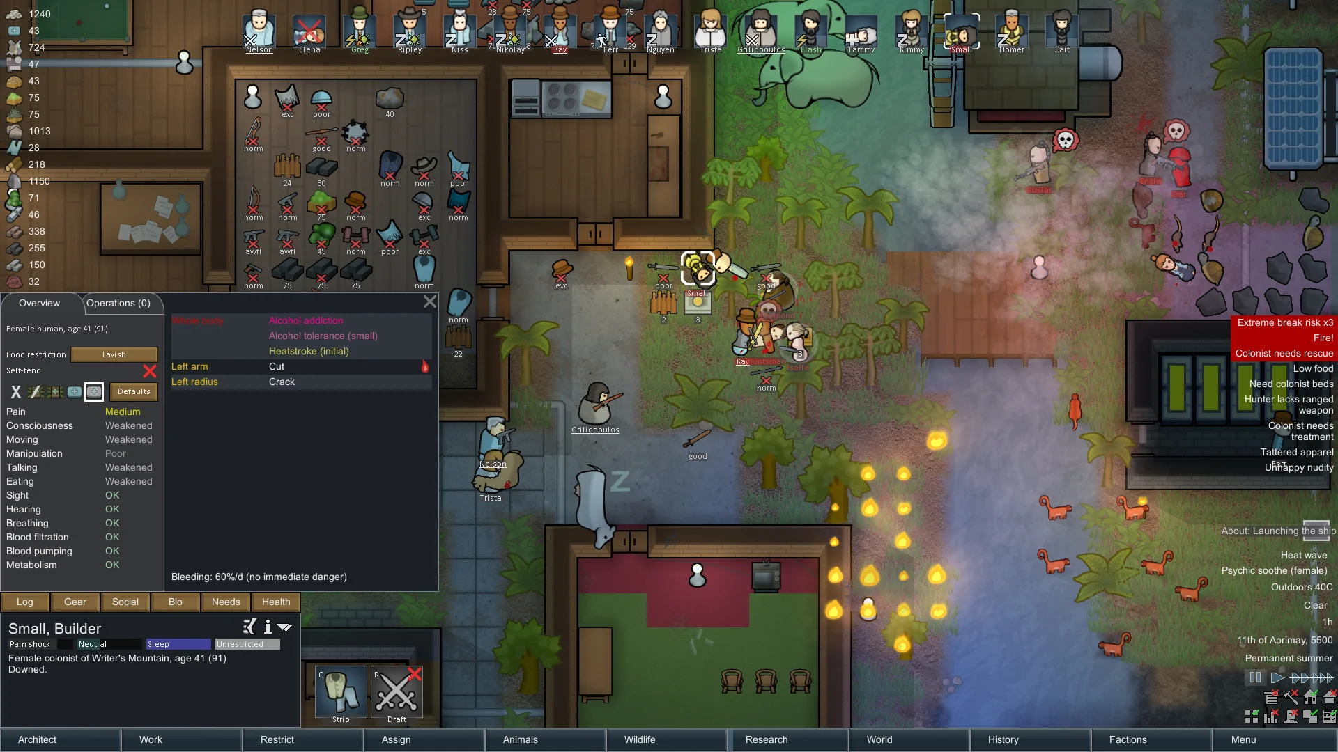 Learn how to tame Wild Man in Rimworld
