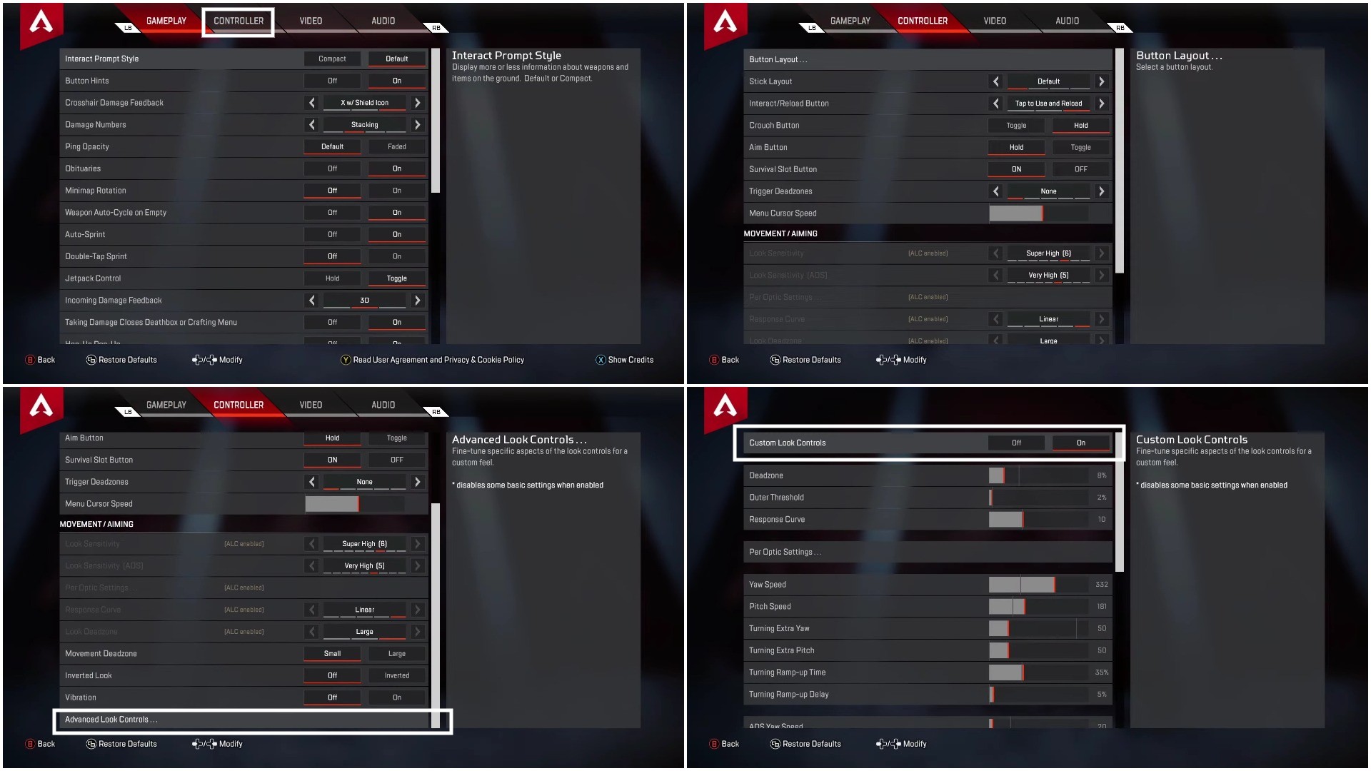 ALC setting how to enable in Apex