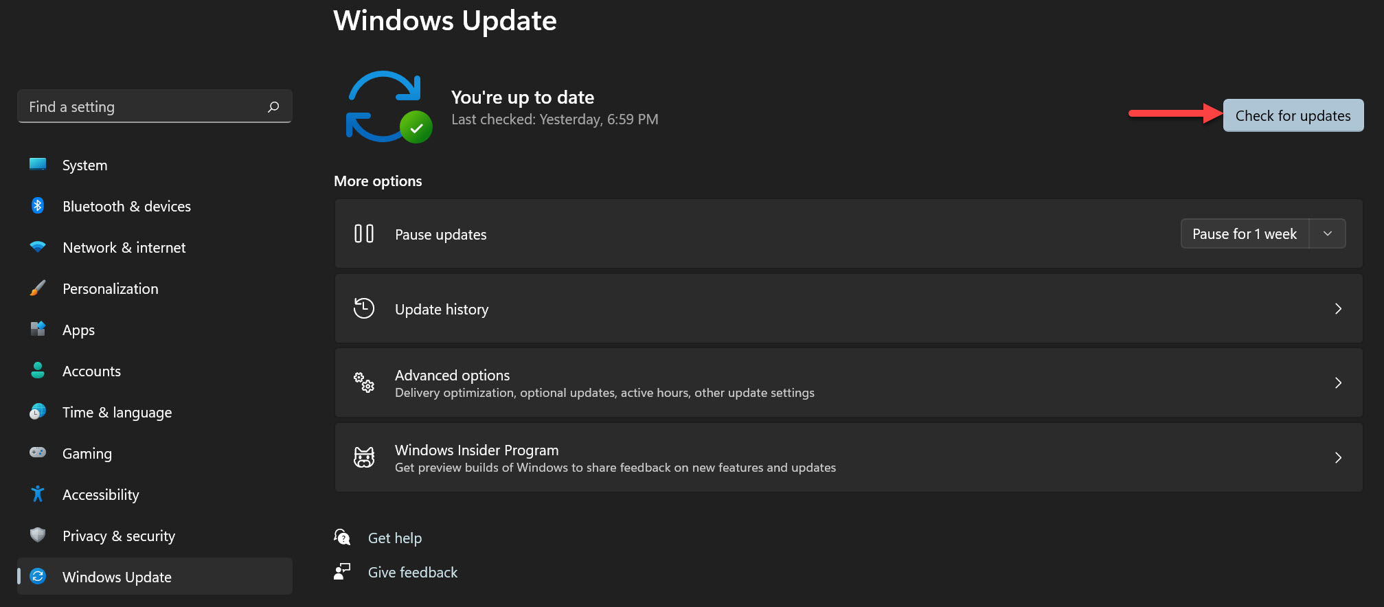 Update your Windows to latest build