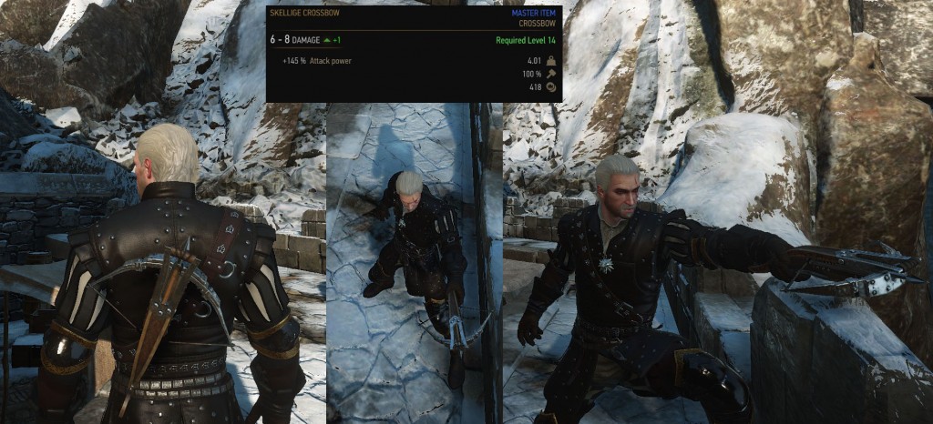 Crossbows in Witcher 3