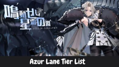 Tier List Azur Lane