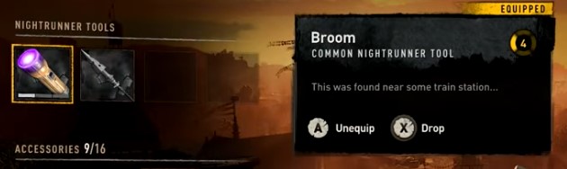 The Broom Item