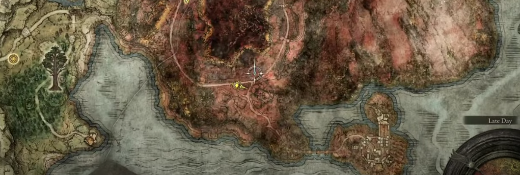 Caelid Map Fragment Location