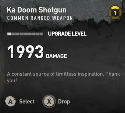 Doom Weapon in Dying Light 2