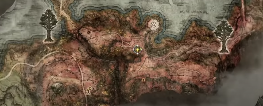 Dragonbarrow Map Fragment Location