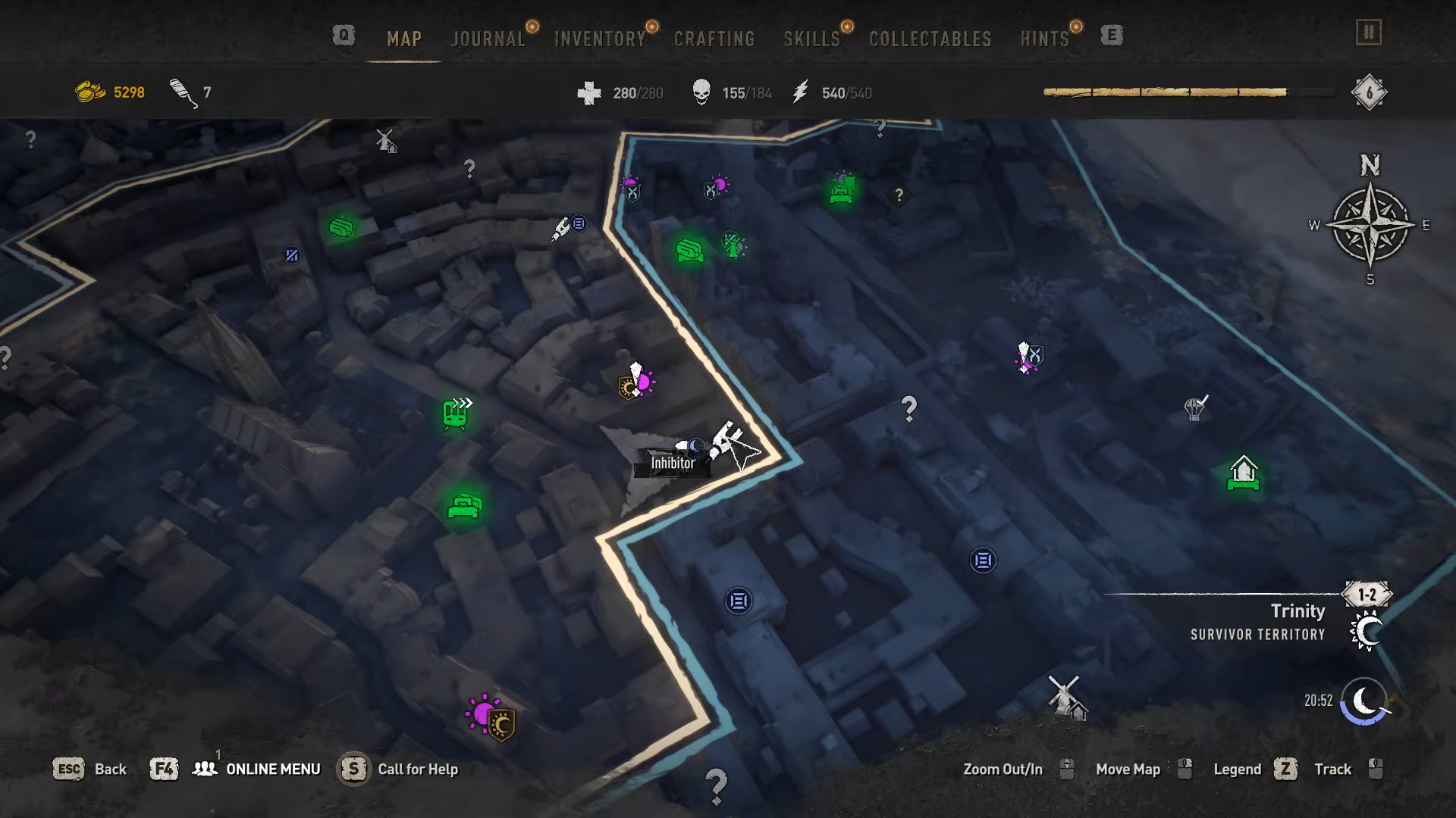 Dying Light 2 GRE Anomaly C-A-05 Inhibitors (1) Location