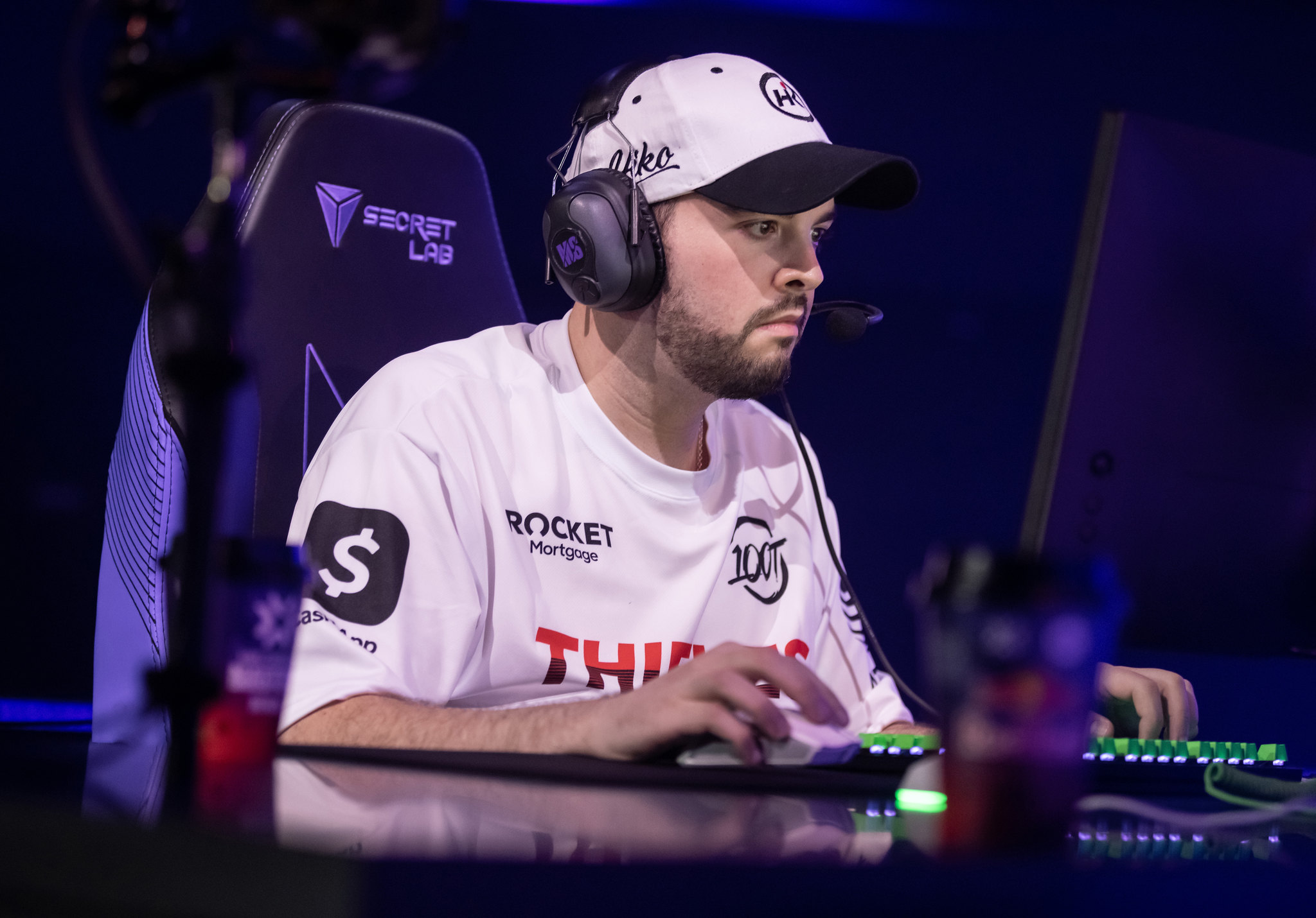 Hiko playing in a tournament