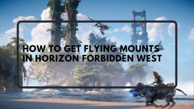 How to get flying mount Horizon Forbidden West