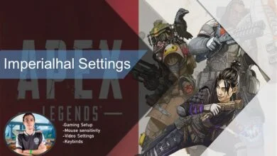 Imperialhal's settings for Apex Legends