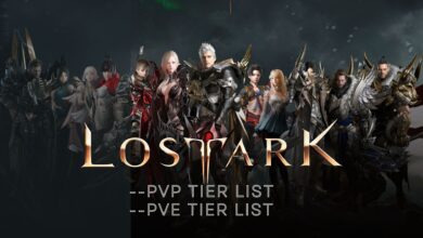 LostArk PvE and PvP Tier List