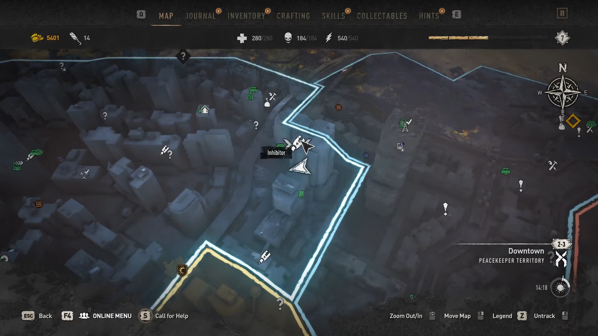 Dying Light 2 Military Airdrop THB-1LO Inhibitor Location