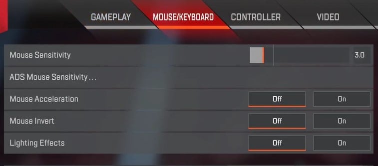 ShivFPS Mouse Settings for Apex Legends