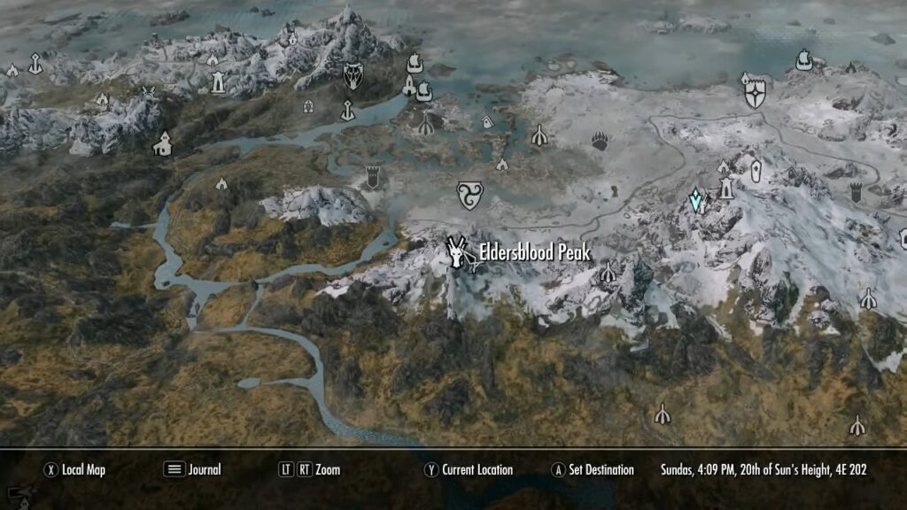 Skyrim Dragon Lair Spawn Word Wall Locations Map