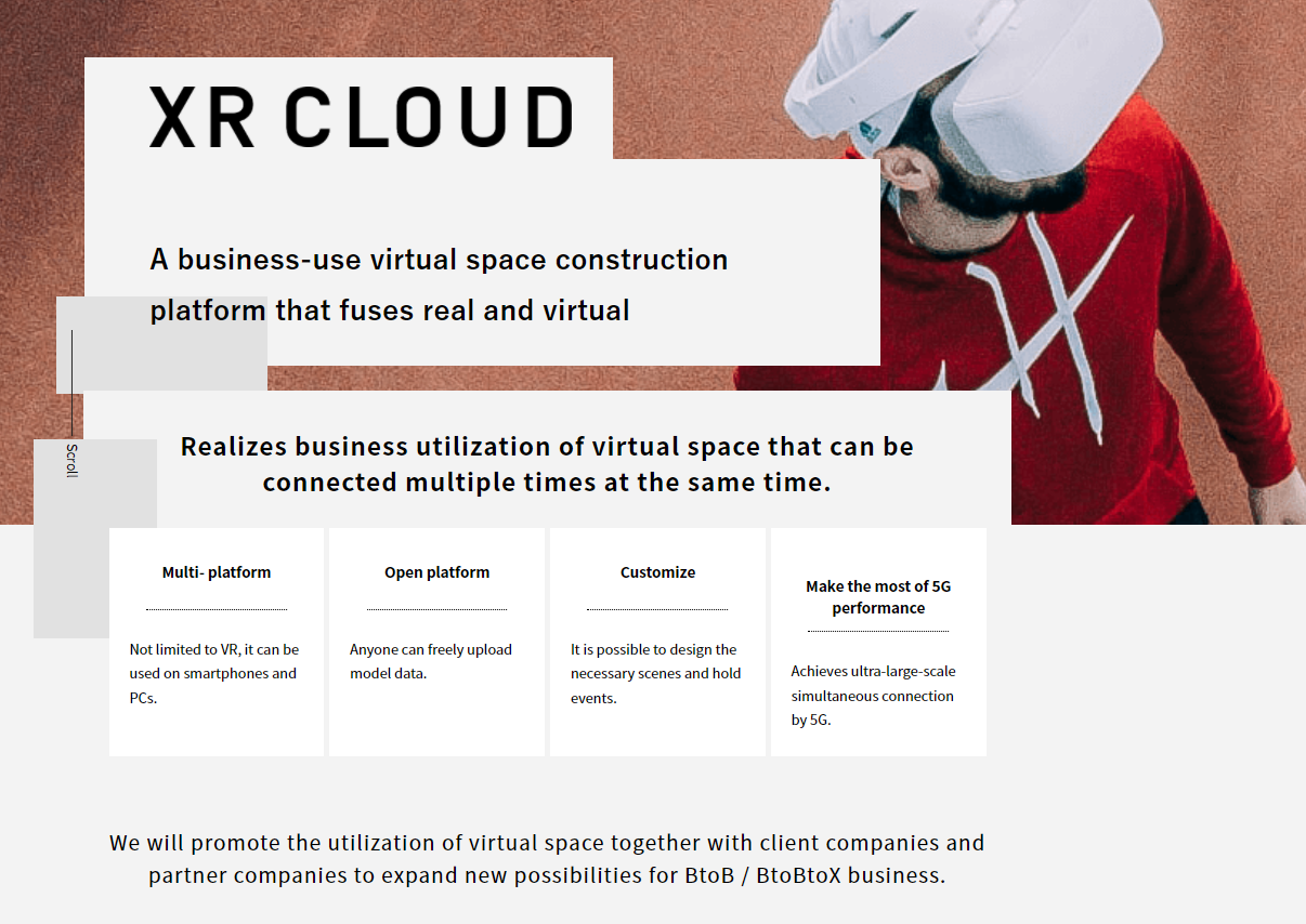 Sony Has Invested Heavily In monoAI's Virtual Space Platform XR CLOUD