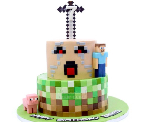Minecraft cake ideas
