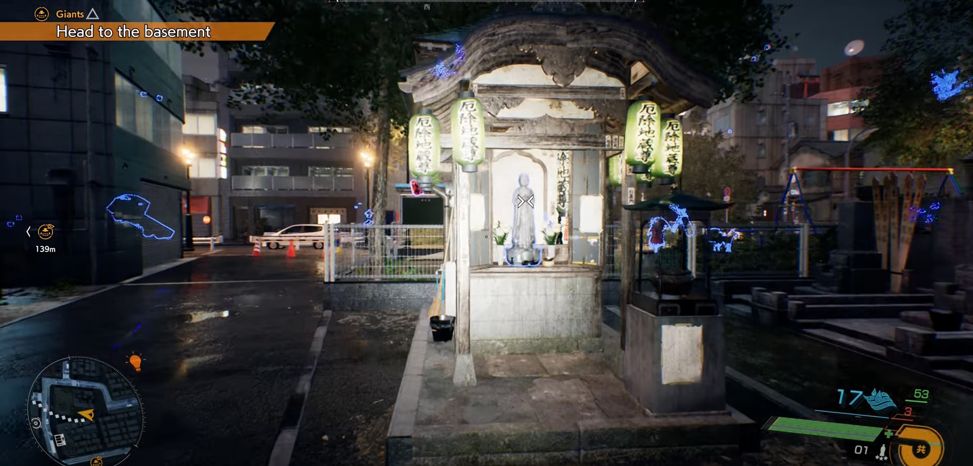 35/52 in-game Ghostwire Tokyo Jizo Statues Locations