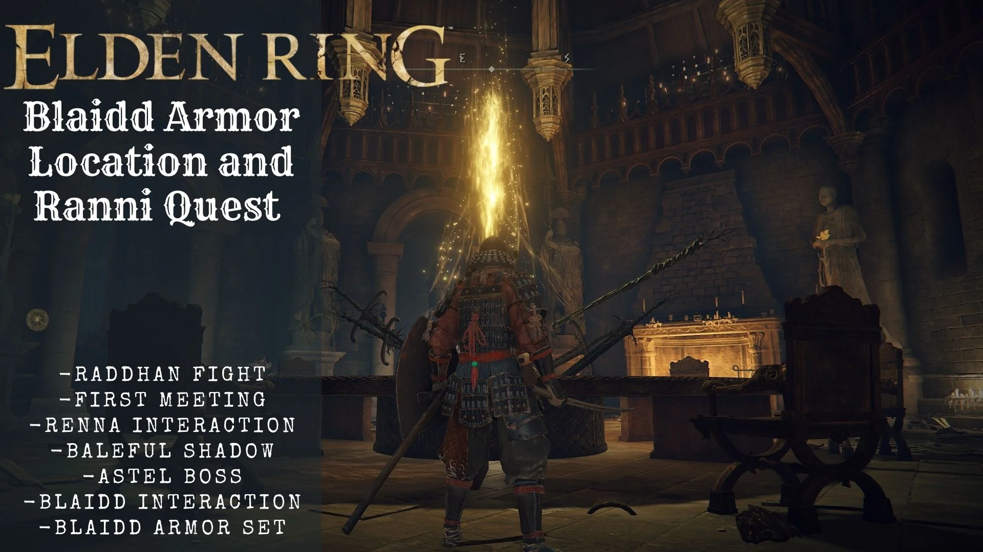 Elden Ring Blaidd Armor Location and Ranni Quest