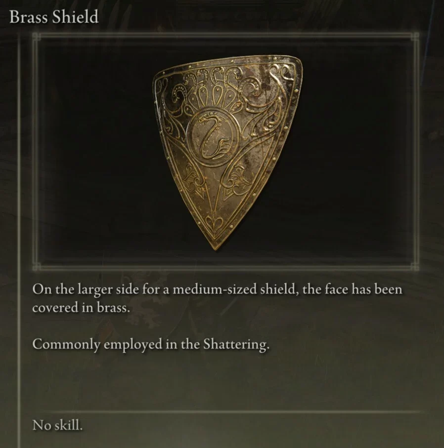 Brass Shield - Best Elden Ring Shield