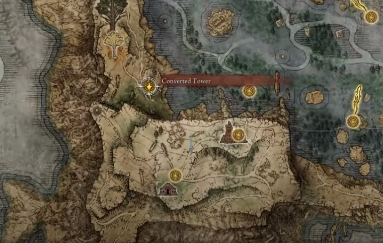 To get to the Right Haligtree Medallion location in Elden Ring, travel to converted towers.