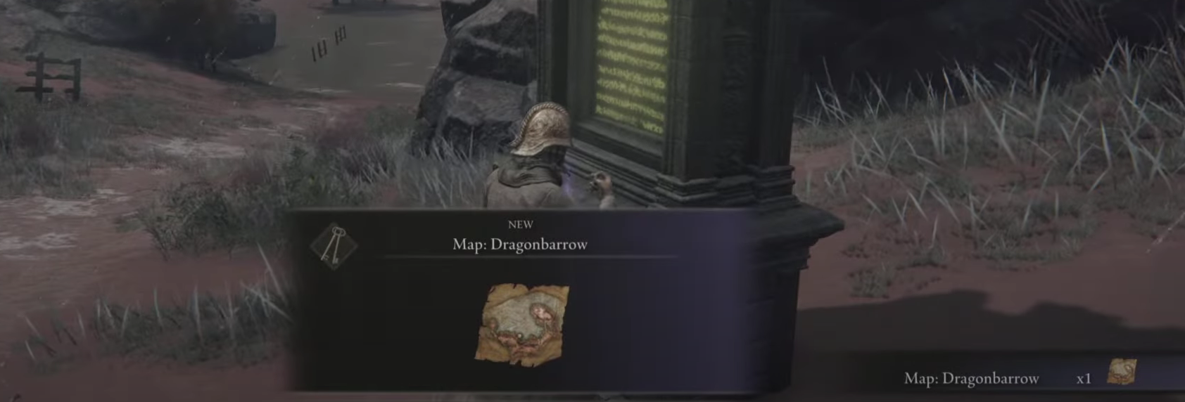 Dragonbarrow Map Fragment Found