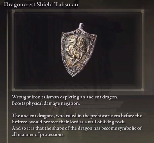 Elden Dragoncrest Shield