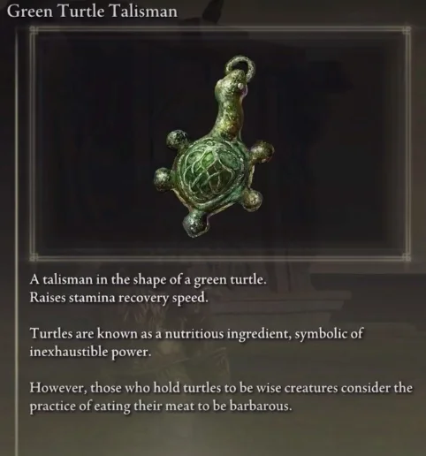 Elden Green Turtle's Talisman