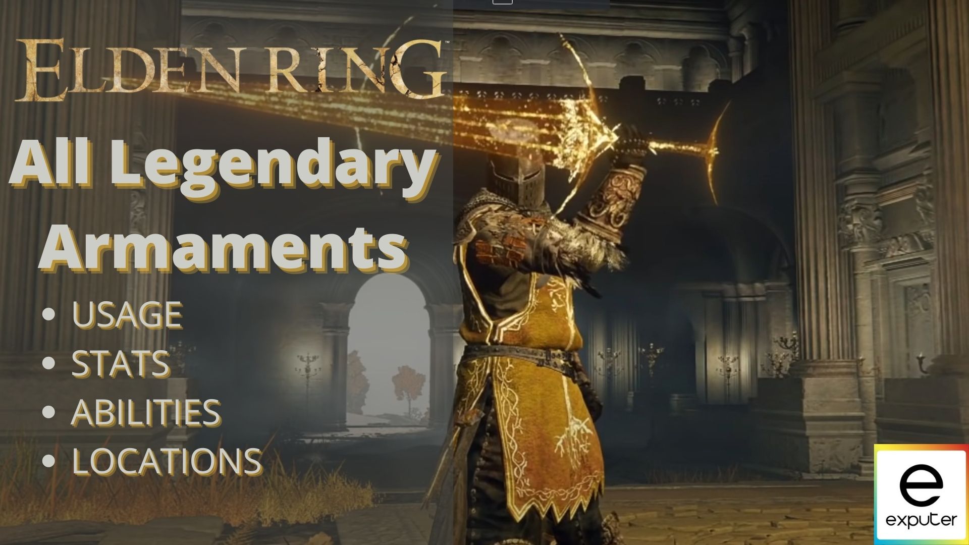 All legendary armaments elden ring
