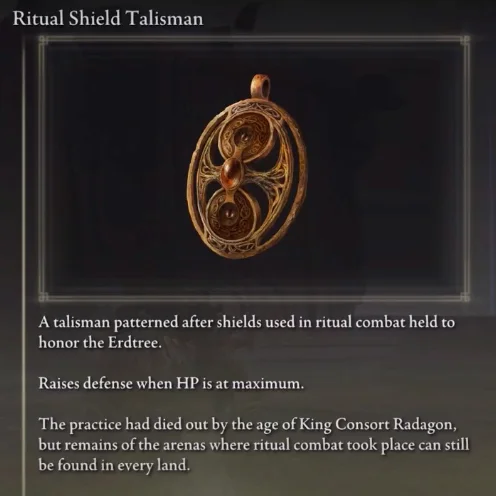 Ritual Shield Talisman - Elden Ring Guide - IGN