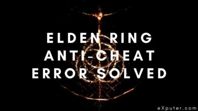 Elden Ring anti cheat error