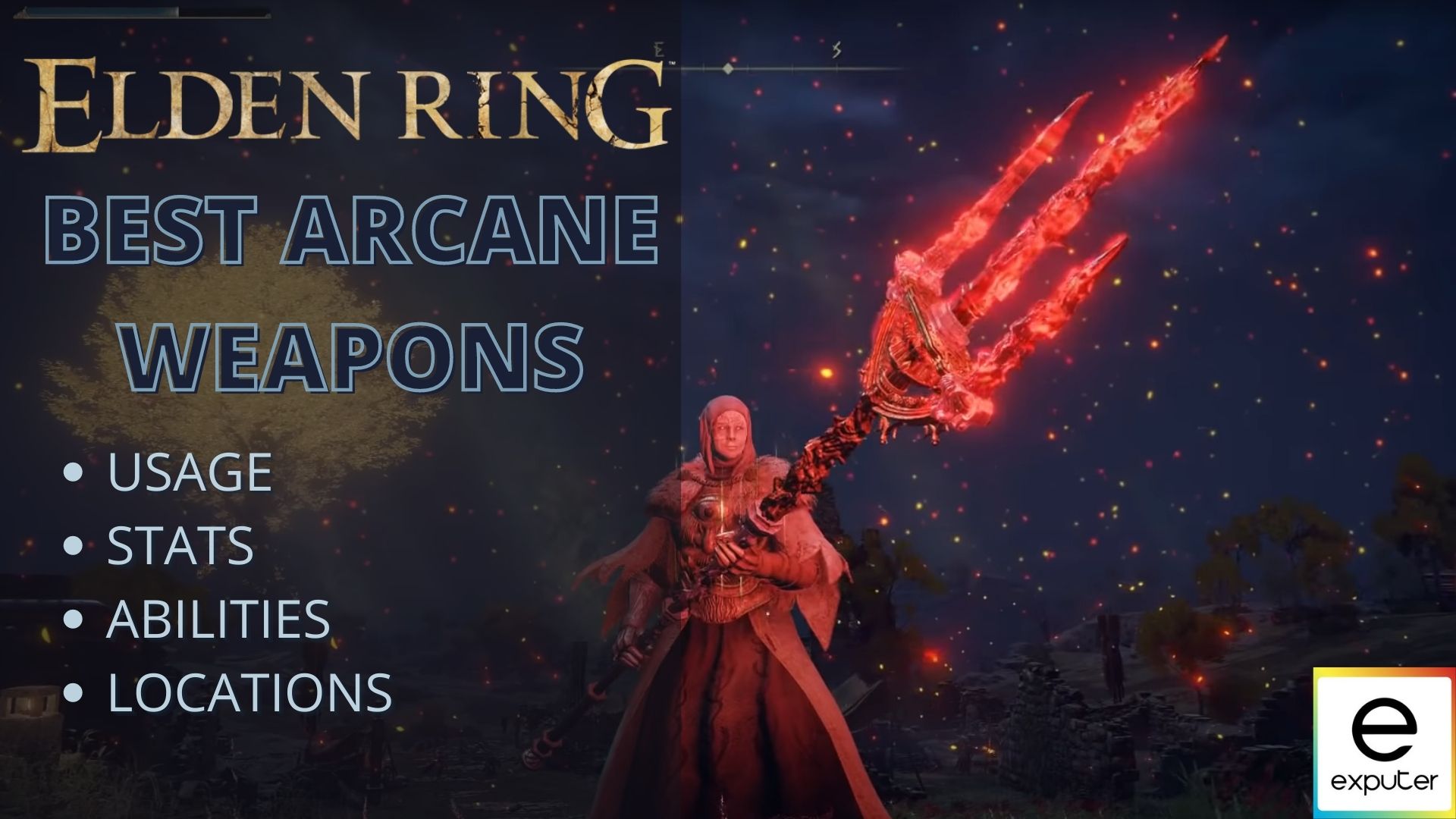 best arcane weapons elden ring