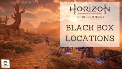 Horizon Forbidden West Black Box Locations