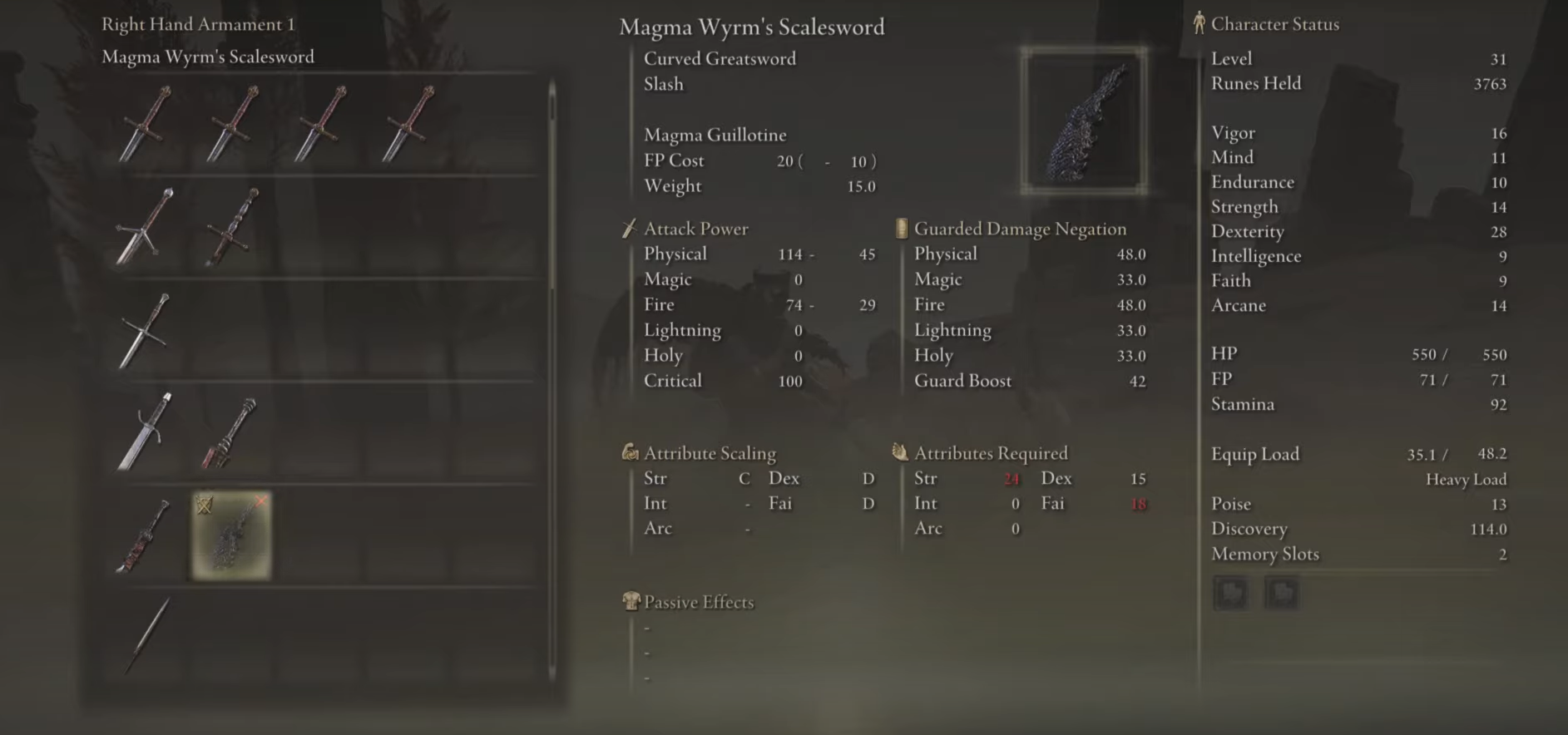 magma wyrms scalesword