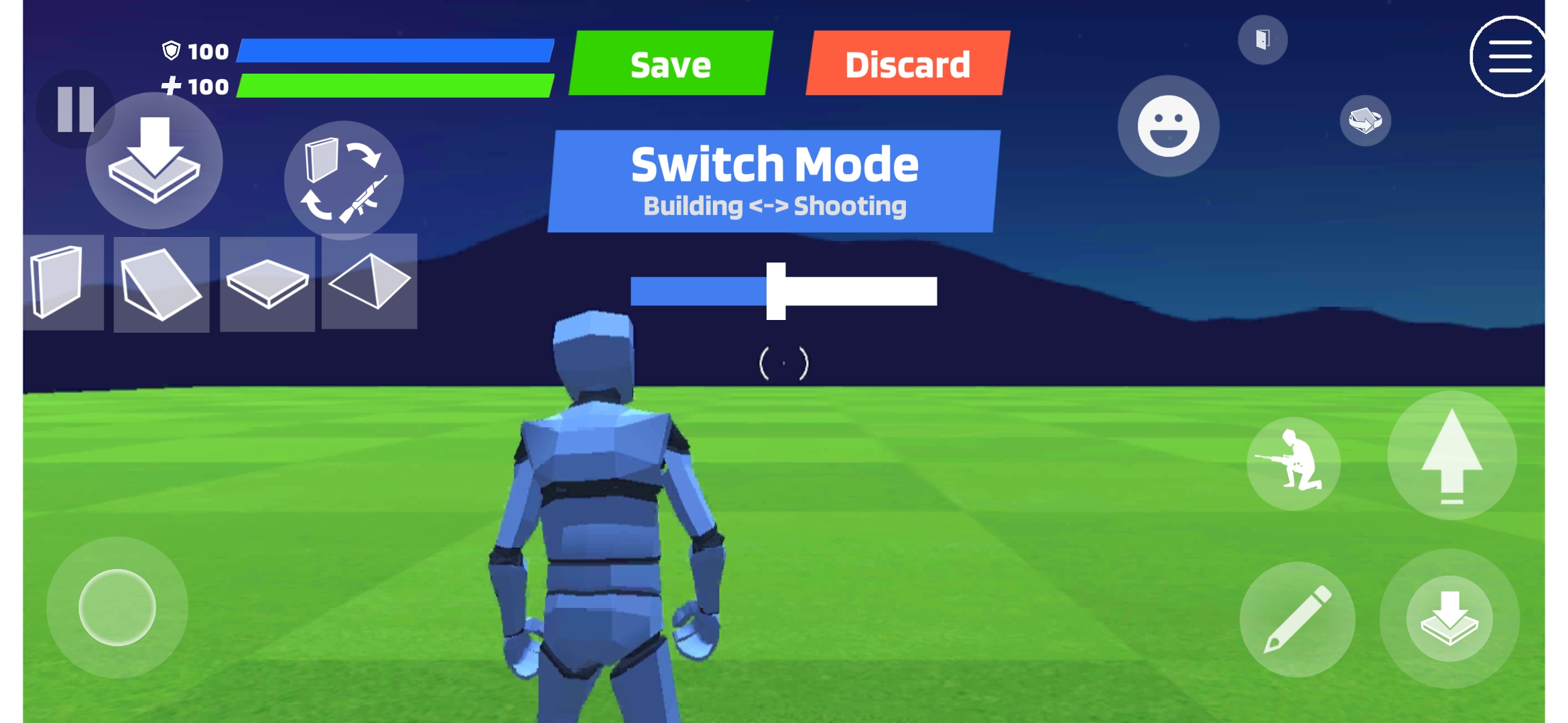 HUD has old and new settings.
