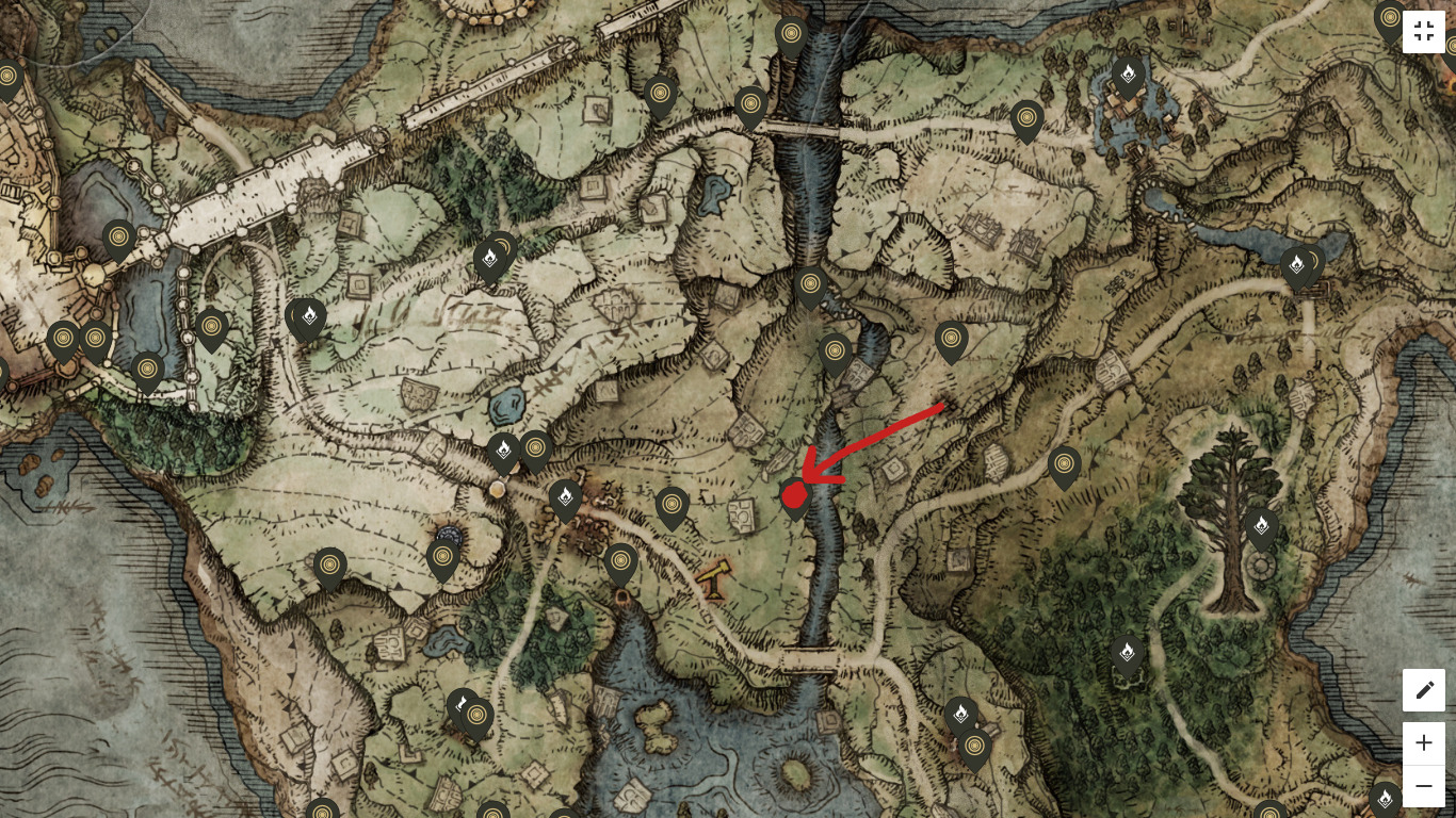 Murkwater Cave location