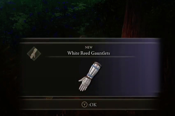 White Reed Gauntlets