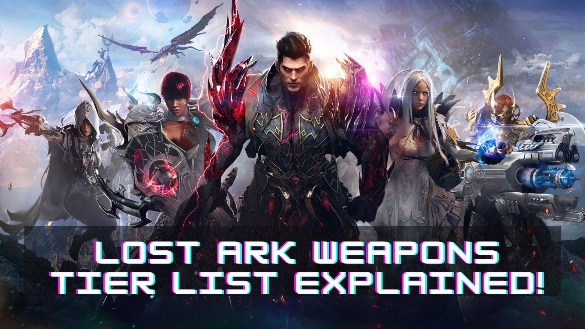 Lost Ark (S to b) Tiers