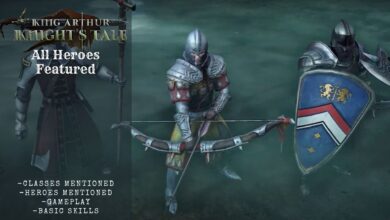 King Arthur Knight's Tale Heroes
