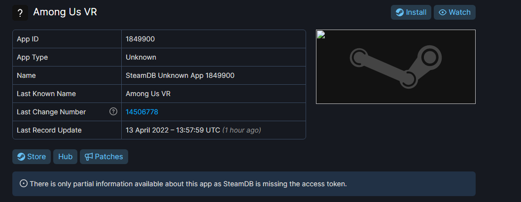 Among Us VR coming out on november 10th 2022 as leaked Steam database suggests