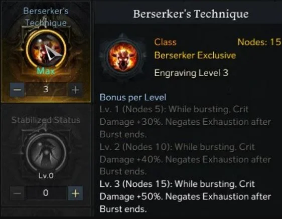 Buy Berserker Builds – Lost Ark Services