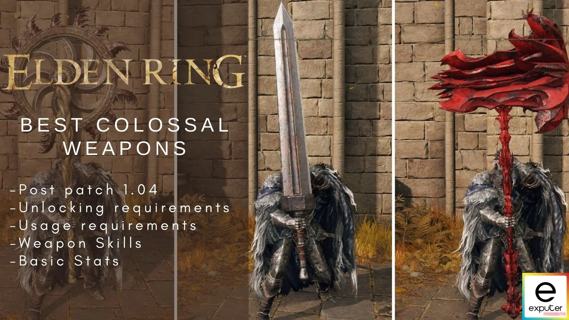 Elden Ring Best Colossal Weapons