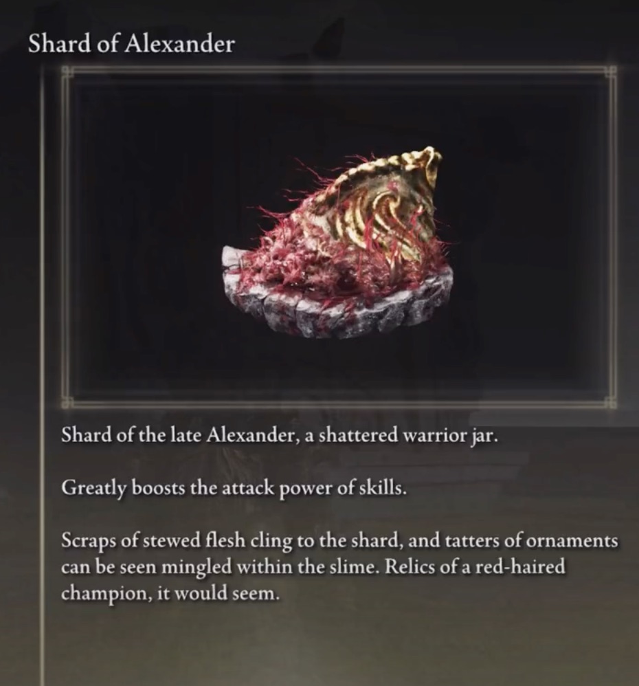 Bolt of Gransax Shard of Alexander