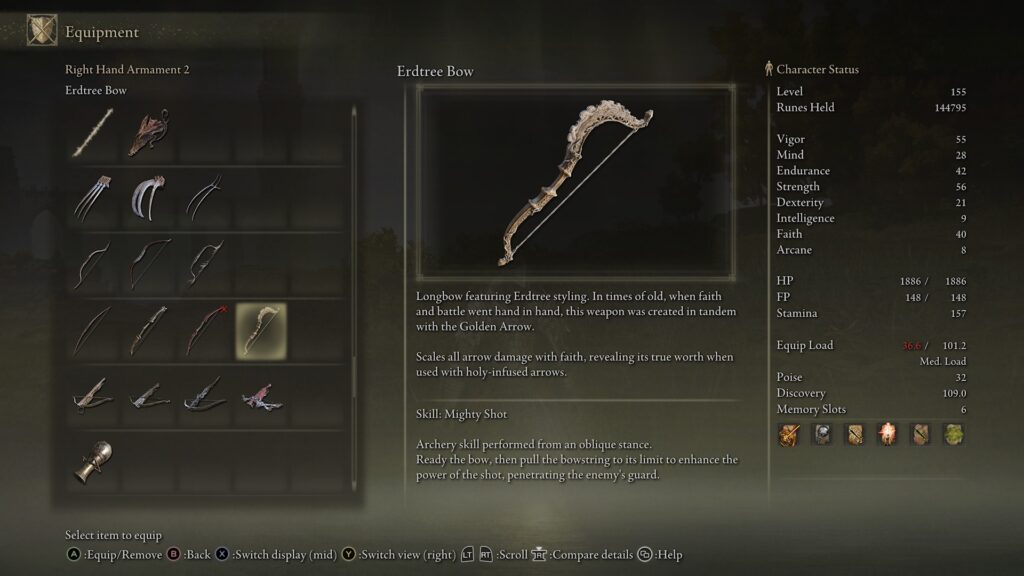 Elden Ring Bow Build Weapons, Gear & Playstyle