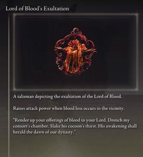 Lord of Blood's Exultation