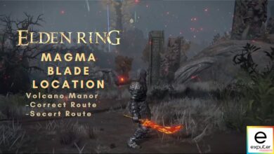 Magma Blade Location in Elden RIng