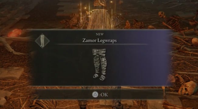 Elden Quality Build Zamor Greaves: Leg Wraps