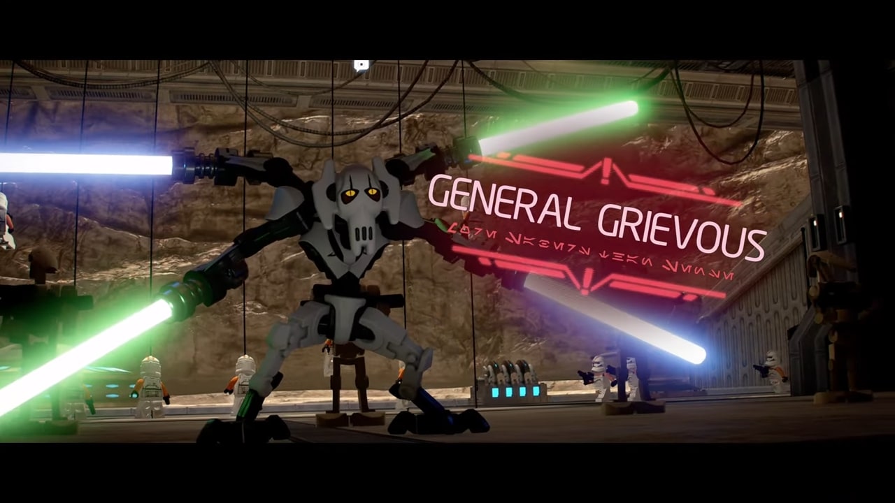 Introduction of General Grievous in The Skywalker Saga.