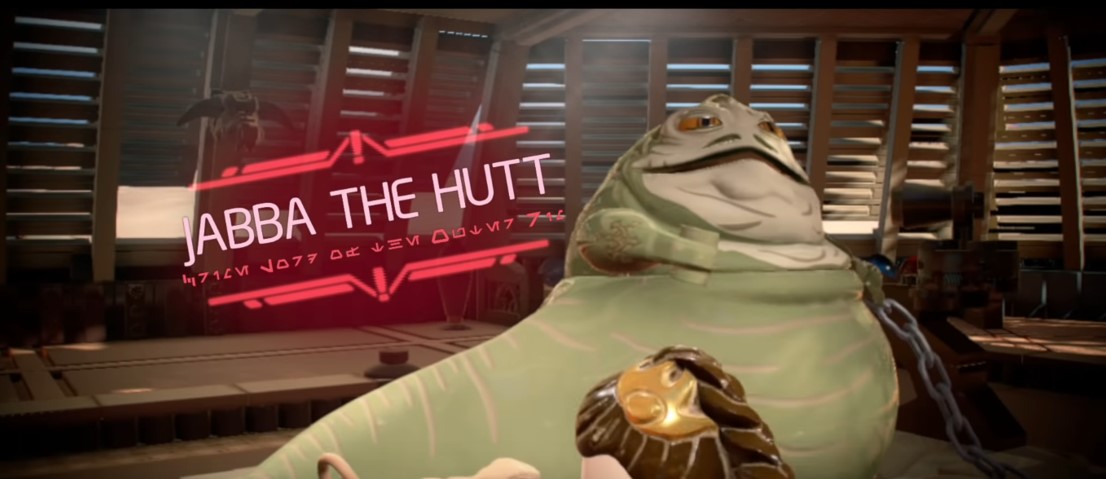 Jabba The Hutt and Salacious Crumb Lego Star Wars Skywalker Bosses