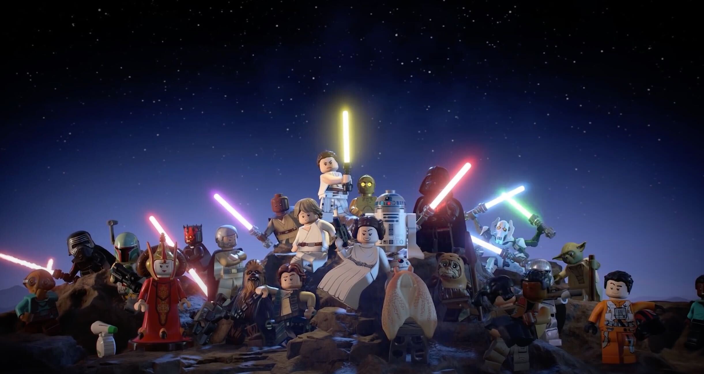 Character roster LEGO Star Wars