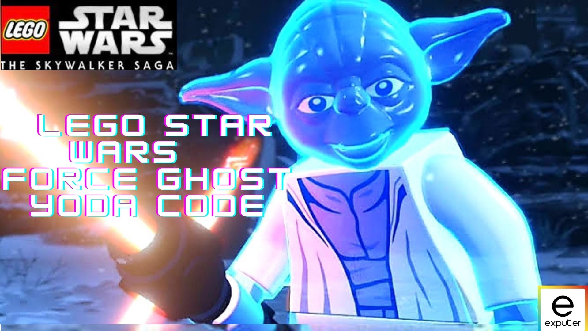 Force Ghost Yoda Code LEGO Star Wars The Skywalker Saga